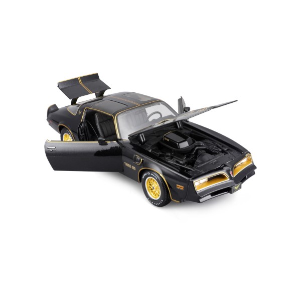 Фото - Колекційна машинка 1:18 Maisto 1978 Pontiac Firebird Trans Am (31464 met.black)